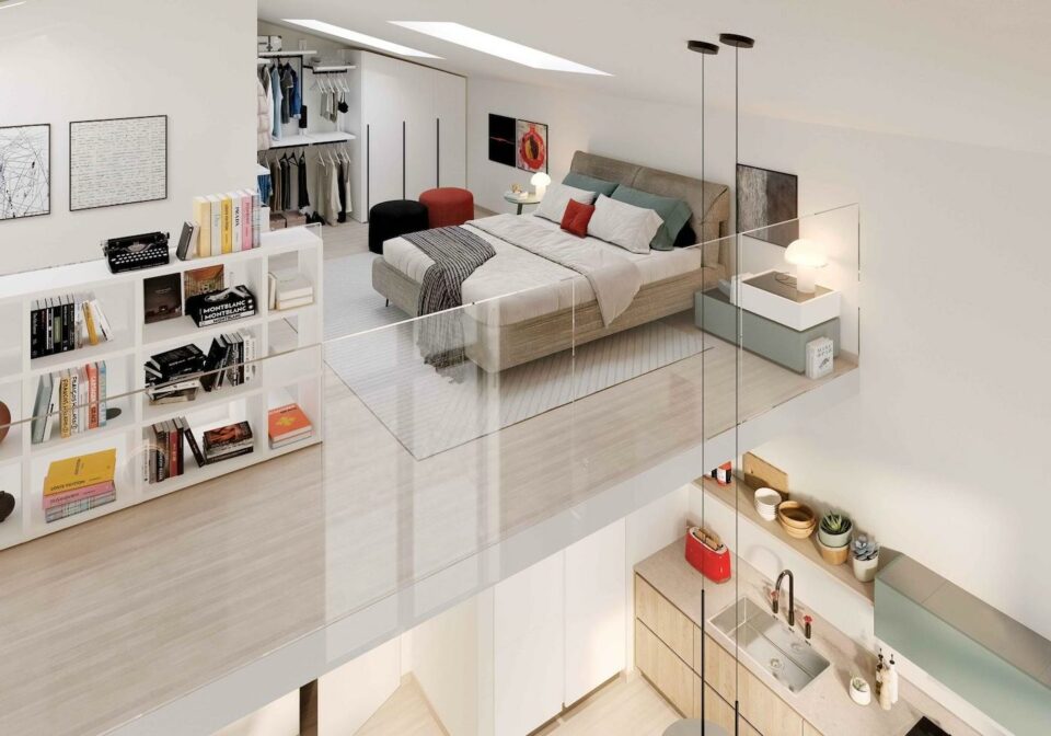 La Casa Moderna – Tra zona notte e living